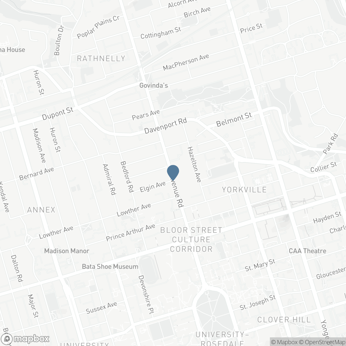 1102 - 89 AVENUE ROAD, Toronto, Ontario M5R 2G3